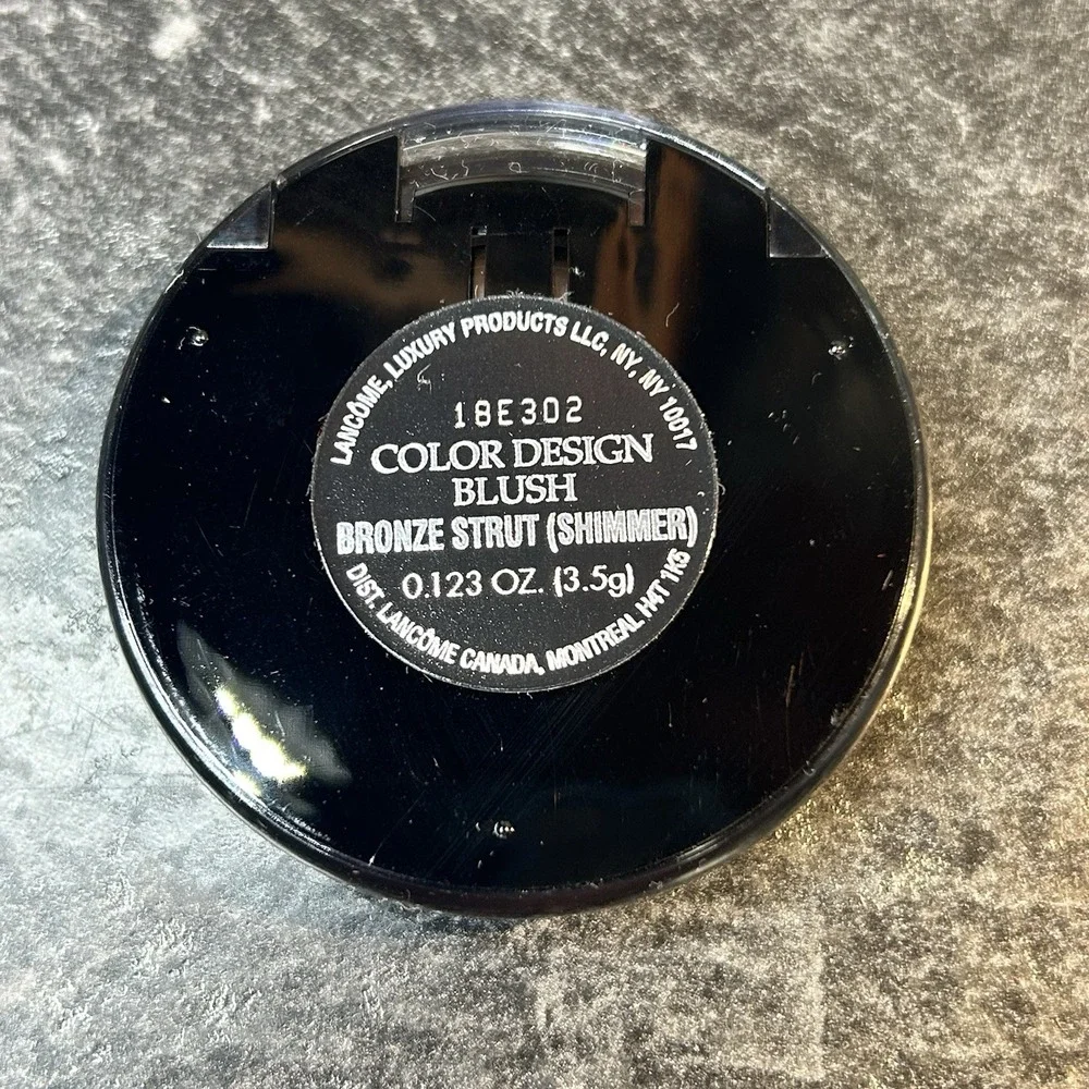 NEW Lancome Color Design Blush BRONZE STRUT SHIMMER Full‎ Size RETIRED